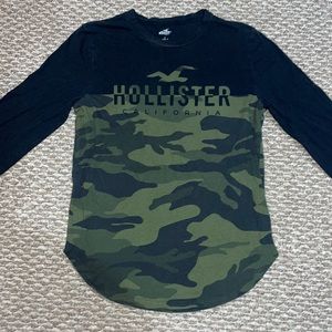 Hollister Mens Long Sleeve T-Shirt
